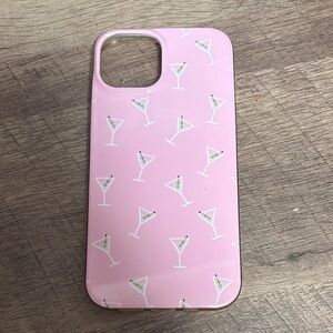Pink Cocktail Glass Phone Case